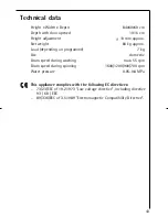 Preview for 43 page of AEG Electrolux 16830 Instruction Booklet