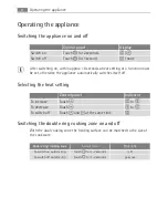 Preview for 8 page of AEG Electrolux 64100 KF-N User Manual