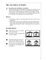 Предварительный просмотр 41 страницы AEG Electrolux 86700 K Installation And Operating Instructions Manual