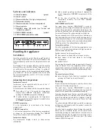 Preview for 5 page of AEG Electrolux A 75100 GA3 Operating Instructions Manual