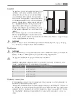 Предварительный просмотр 29 страницы AEG Electrolux A 75270-3 GA User Manual