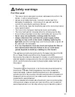 Preview for 3 page of AEG Electrolux CHDE 6260 Operating And Installation Manual