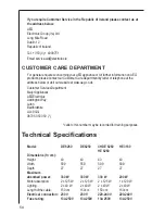 Preview for 14 page of AEG Electrolux CHDE 6260 Operating And Installation Manual