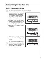 Preview for 9 page of AEG Electrolux COMPETENCE B3150-4 User Information