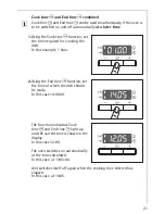 Preview for 21 page of AEG Electrolux COMPETENCE B41012-4 Operating Instructions Manual