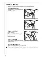 Preview for 22 page of AEG Electrolux COMPETENCE B41012-4 Operating Instructions Manual