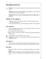 Preview for 39 page of AEG Electrolux COMPETENCE B41012-4 Operating Instructions Manual