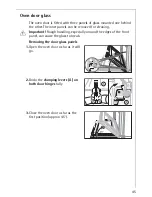 Preview for 45 page of AEG Electrolux COMPETENCE B41012-4 Operating Instructions Manual