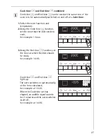 Preview for 27 page of AEG Electrolux COMPETENCE B8931-4 Operating Instructions Manual