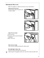 Preview for 31 page of AEG Electrolux COMPETENCE B8931-4 Operating Instructions Manual