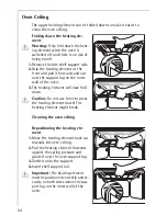 Preview for 54 page of AEG Electrolux COMPETENCE B8931-4 Operating Instructions Manual