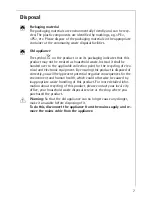 Preview for 7 page of AEG Electrolux COMPETENCE B9971-4 Operating Instructions Manual