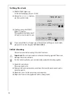 Preview for 14 page of AEG Electrolux COMPETENCE B9971-4 Operating Instructions Manual