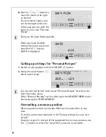 Preview for 38 page of AEG Electrolux COMPETENCE B9971-4 Operating Instructions Manual