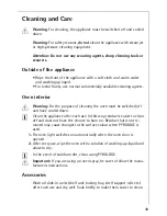 Preview for 49 page of AEG Electrolux COMPETENCE B9971-4 Operating Instructions Manual