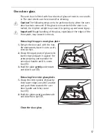 Preview for 57 page of AEG Electrolux COMPETENCE B9971-4 Operating Instructions Manual