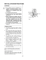 Preview for 29 page of AEG Electrolux COMPETENCE D3100-5 Installation And Operating Instructions Manual