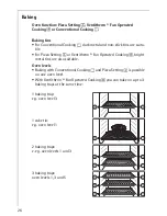 Preview for 26 page of AEG Electrolux COMPETENCE E2191-4 User Information