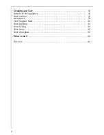 Preview for 4 page of AEG Electrolux COMPETENCE E3000-4 Operating Instructions Manual