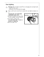 Preview for 33 page of AEG Electrolux COMPETENCE E3000-4 Operating Instructions Manual