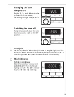 Preview for 15 page of AEG Electrolux COMPETENCE E3741-4 Operating Instructions Manual