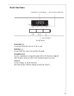 Preview for 19 page of AEG Electrolux COMPETENCE E3741-4 Operating Instructions Manual