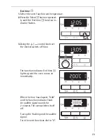 Preview for 23 page of AEG Electrolux COMPETENCE E3741-4 Operating Instructions Manual