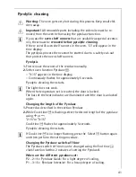 Preview for 41 page of AEG Electrolux COMPETENCE E3741-4 Operating Instructions Manual