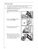 Preview for 46 page of AEG Electrolux COMPETENCE E3741-4 Operating Instructions Manual