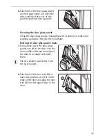 Preview for 47 page of AEG Electrolux COMPETENCE E3741-4 Operating Instructions Manual