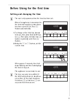 Preview for 11 page of AEG Electrolux COMPETENCE E8931-4 Operating Instructions Manual