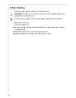 Preview for 12 page of AEG Electrolux COMPETENCE E8931-4 Operating Instructions Manual