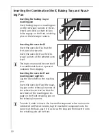 Preview for 22 page of AEG Electrolux COMPETENCE E8931-4 Operating Instructions Manual