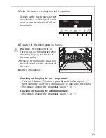 Preview for 25 page of AEG Electrolux COMPETENCE E8931-4 Operating Instructions Manual