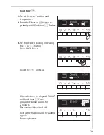 Preview for 29 page of AEG Electrolux COMPETENCE E8931-4 Operating Instructions Manual