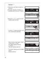 Preview for 30 page of AEG Electrolux COMPETENCE E8931-4 Operating Instructions Manual