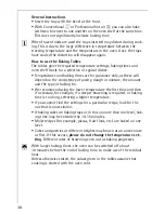 Preview for 38 page of AEG Electrolux COMPETENCE E8931-4 Operating Instructions Manual