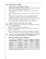 Preview for 48 page of AEG Electrolux COMPETENCE E8931-4 Operating Instructions Manual