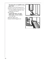 Preview for 58 page of AEG Electrolux COMPETENCE E8931-4 Operating Instructions Manual