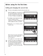 Preview for 10 page of AEG Electrolux COMPETENCE KB9800E User Information