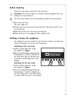 Preview for 11 page of AEG Electrolux COMPETENCE KB9800E User Information