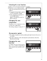 Preview for 13 page of AEG Electrolux COMPETENCE KB9800E User Information