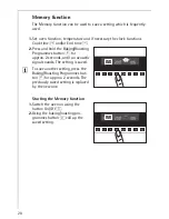 Preview for 20 page of AEG Electrolux COMPETENCE KB9800E User Information