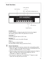 Preview for 21 page of AEG Electrolux COMPETENCE KB9800E User Information