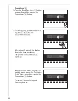 Preview for 22 page of AEG Electrolux COMPETENCE KB9800E User Information