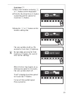 Preview for 23 page of AEG Electrolux COMPETENCE KB9800E User Information