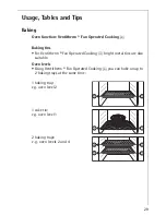 Preview for 29 page of AEG Electrolux COMPETENCE KB9800E User Information