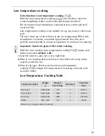 Preview for 39 page of AEG Electrolux COMPETENCE KB9800E User Information