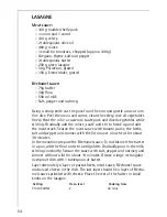 Preview for 54 page of AEG Electrolux COMPETENCE KB9800E User Information