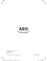 Preview for 20 page of AEG Electrolux CREMAPRESSO EA250 Instruction Book